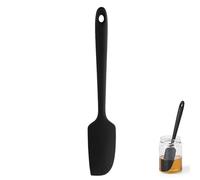 U-Taste 22,7 cm piccola spatola in silicone: 315 ℃ resistente al calore antiaderente flessibile senza cuciture mini spatola, utensile da cucina per cucinare cottura miscelazione raschiatura (Nero)