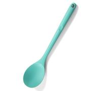 U-Taste Cucchiaio cucina solido silicone, resistente a 315°C, Aqua Sky | 33,9 cm, cucchiaio antiaderente pieno e forato per servire, mescolare e raccogliere