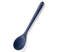 U-Taste Cucchiaio cucina solido silicone, resistente a 315°C Blu mezzanotte | 33,9 cm, cucchiaio antiaderente pieno e forato per servire, mescolare e raccogliere