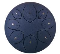 U-Turn TD8-8-MBL Midnight Blue - Tamburo Tongue con accessori inclusi