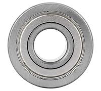 U Type Groove Track Roller Bearing 8x24x11mm | Stainless Steel Guide Pulley for Linear Motion | Double Row Angular Ball Bearing with Metal/Rubber Seals (LFR50/8-8 uses 8mm guide rail (KDD metal