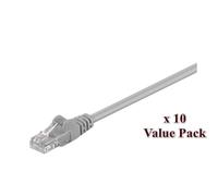 U/UTP CAT5e 5M Grey 10 Pack NEW