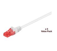 U/UTP CAT6 15M White 5 PACK NEW