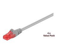 U/UTP CAT6 20M Grey 4 PACK NEW