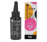 U v Glue High Transparency Odorless Enduring Color Stability Fast Curing Speed DIY U v Resin Glue Clear Gel 60g for DIY Jewelry Making, Casting & Coating Resin Mold, Craft (60g)