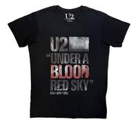 U2 Blood Red Sky Live Premium Carbon autorizzato Uomo maglietta