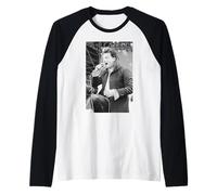 U2 Bono allo Stadio Live Aid di Wembley 1985 Maglia con Maniche Raglan
