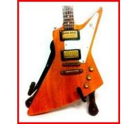 U2 - CHITARRA MINIATURA The EDGE Explorer Basso Collezione Pop Rock Irlanda UK