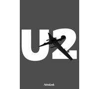 U2 - Dragon Lady Notebook: 6x9 120 Pages Lined College Ruled Notebook - For Girls, Students, Teachers, Staff, Perfect Gift