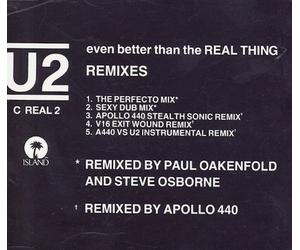 U2 - Even better than the real thing [Single-CD]