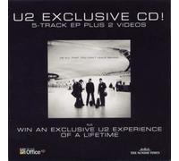 U2 Exclusive CD! 5-Track EP Plus 2 Videos