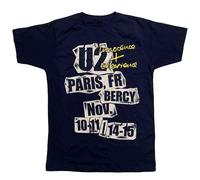 U2 I+E Paris Event 2018 ufficiale Uomo maglietta unisex