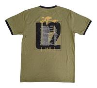U2 Joshua Tree Europe Tour 1987 Ringer T Shirt Size XL
