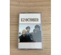 U2 _ October _ MC K7 Musicassetta Tape 1981 Island Italy ILK 1st press SIGILLATA