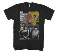 U2 | Official Band T-Shirt | Bullet The Blue Sky - 24-Hour Fast Shipping! Embrace the intensity and message of U2's "Bullet The Blue Sky" with this official band T-shirt. Add this impactful piece to y