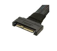 U2 SFF-8639 Cavo SSD PCIe NVME Cavo di Prolunga Maschio / Femmina Cavo di Alimentazione Server SAS SAS da 68 Cm 50Cm per SSD 750 U.2
