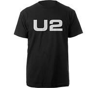 U2 - T-Shirt # L Unisex Black # Logo