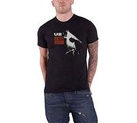 U2 T Shirt Rattle & Hum Album Cover Band Logo Nuovo Ufficiale Uomo Nero Size M