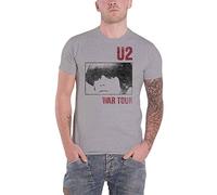 U2 T Shirt Under A Blood Rosso Sky Band Logo Nuovo Ufficiale Uomo Nero
