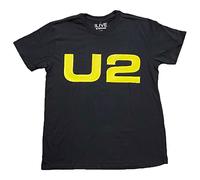 U2 Unisex T-Shirt: Logo 2018 (Nero) (Back Print & Ex-Tour)
