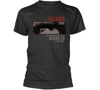 U2 War Red Rocks Vintage Black M Maglietta