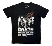 U2 Zoo TV Tour NY 1992 Premium Carbon autorizzato Uomo maglietta