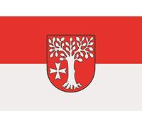 U24 Adesivo con bandiera di Esterweg, 30 x 20 cm