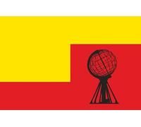 U24 Adesivo per auto con bandiera del Nord, 30 x 20 cm