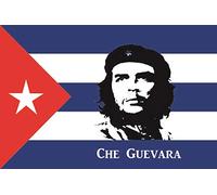 U24 - Bandiera di Cuba Che Guevara, qualità premium, 20 x 30 cm