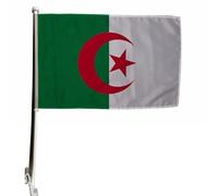 U24 Bandiera per auto Algeria Premium