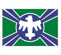 U24 Bandiera Starship Troopers Federation, bandiera barca, qualità premium, 50 x 75 cm, multicolore, XXX-Small 3X-Schmal