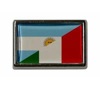 U24 Pin Argentina-Italia spilla con bandiera, Acrilico