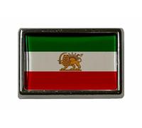 U24 Pin Iran - Spilla a forma di leone, con bandiera