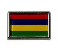 U24 Pin Mauritius - Spilla con bandiera, Acrilico