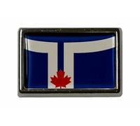 U24 Pin Toronto - Spilla con bandiera, Acrilico