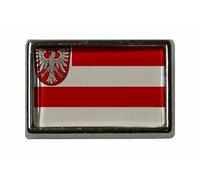 U24 Spilla con bandiera della città libera di Francoforte