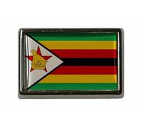 U24 Spilla con bandiera dello Zimbabwe, Acrilico