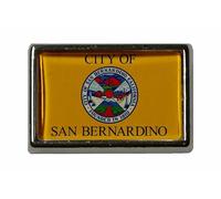 U24 Spilla San Bernardino (California) con bandiera