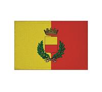 U24, toppa con bandiera della città di Napoli, da cucire o da applicare con il ferro da stiro, 9 x 6 cm