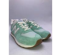 U574RD2 New Balance 574 'Green White Gum' scarpe da uomo sneaker 42 EU