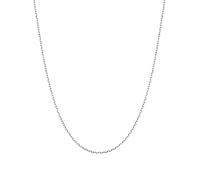 U7 Catenina Donna Acciaio Inossidabile Larghezza 1,4mm Lunghezza 51cm + 5cm Collana Sottile Catenina Acciaio Donna per Ciondolo Regalo per Compleanno Natale
