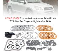 U760E U760F Transmission Master Rebuild Kit W/Filter Per Toyota Highlander RAV4.