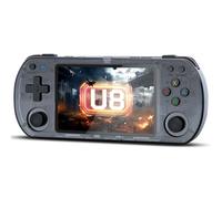U8 Retro Handheld Gaming Console - 4.0 Inch IPS Screen, Over 15,000+ Classic Games, 20+ Emulators, 64G Dual TF Card Support, Rechargeable Portable Pocket Arcade,Gift for Teen Couple- Black