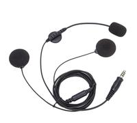 U94 PTT Cuffie per Casco da Moto Spina da 3,5 Mm Walkie-Talkie Cuffie per Casco un Due Vie per Poliziotti Che Indossano Caschi