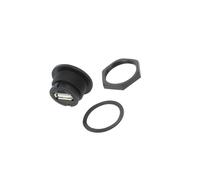 UA-20PMFP-LC7001 femmina USB A per pannelli frontali, avvitabile THT dritto U...