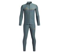 Tuta Under Armour Challenger da ragazzo Jasper Blu / Squad Arancione YLG (149 - 160 cm)