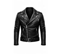 UA-Fashed DMC Dante - Trench da uomo - Devil May Cry 5 Red Long Jacket, Black4 - Vera Pelle, L