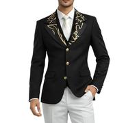 UA-Fashed DMC Dante - Trench da uomo - Devil May Cry 5 Red Long Jacket, Nero - Cotone, L