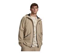 UA Unstoppable Woven Jacket City Khaki | Black XXL