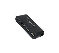 UA0085 Hub USB USB 2.0 PnP,PnP e hot-plug Numero di porte: 4 480Mbps LOGILINK